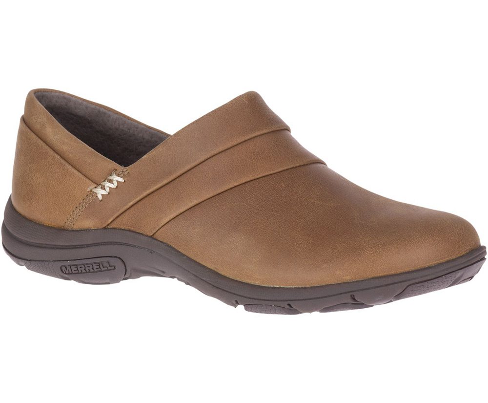 Merrell Barefoot Sko Dame - Dassie Stitch - Brune - MVS721438